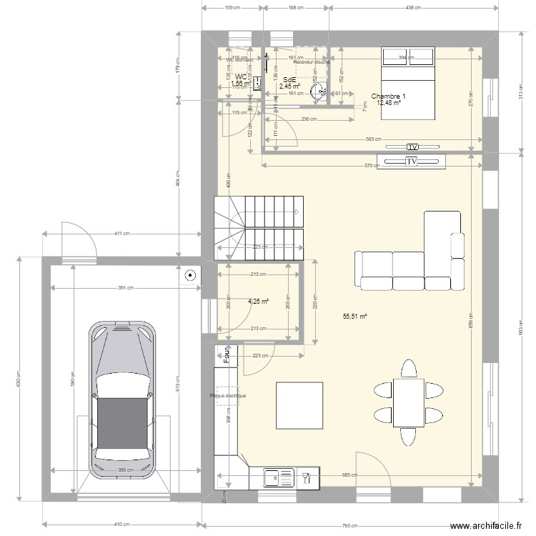 Logement 2a. Plan de 0 pièce et 0 m2