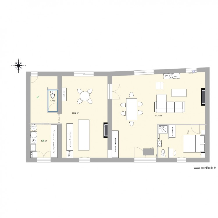 plan RDC 250118. Plan de 0 pièce et 0 m2