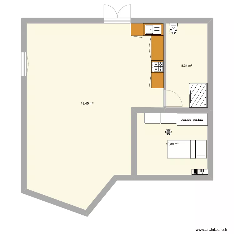 maison agrandissement 1. Plan de 