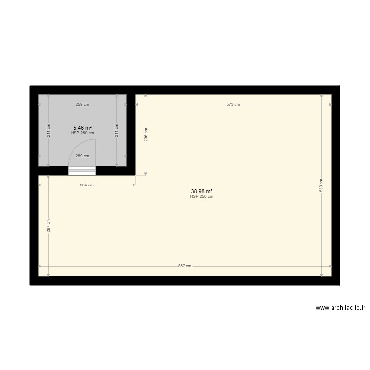 essai. Plan de 0 pièce et 0 m2