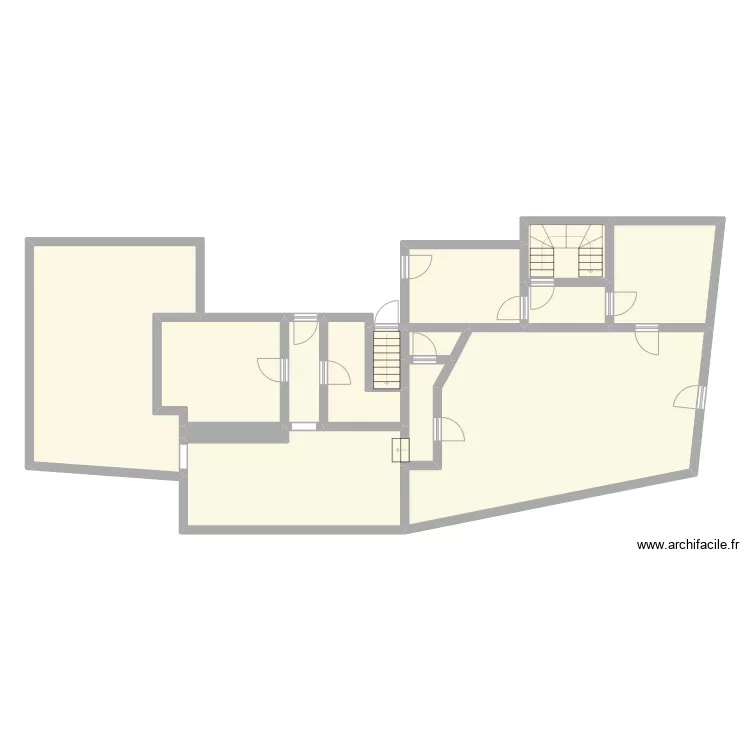 Boulangerie rdc. Plan de 