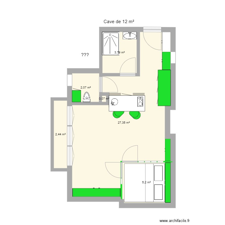 75016sol. Plan de 0 pièce et 0 m2