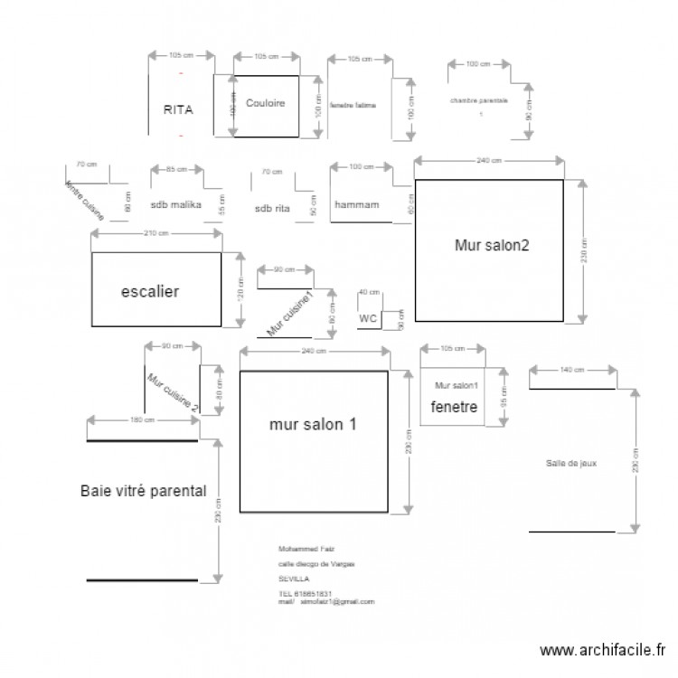 FENETRE bois. Plan de 0 pièce et 0 m2