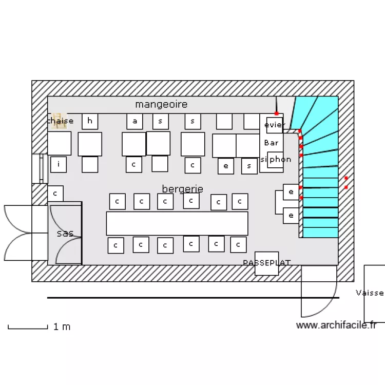 bergerie 2. Plan de 