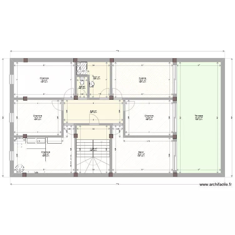 OULED HANNACH 4. Plan de OULED HANNACH 4. Plan de
