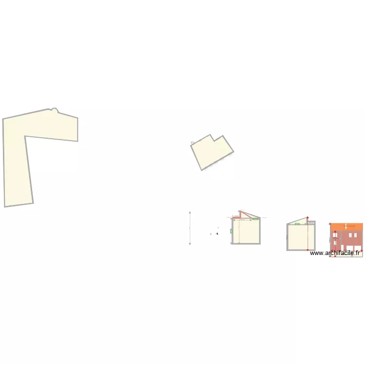 plan de facade coupe avant projet. Plan de plan de facade coupe avant projet. Plan de