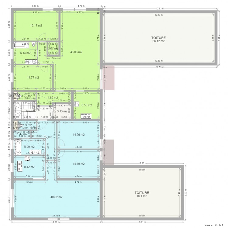 Lasne 2 ème. Plan de 0 pièce et 0 m2