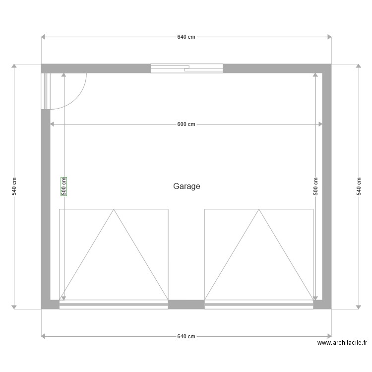 nouveau garage. Plan de 0 pièce et 0 m2