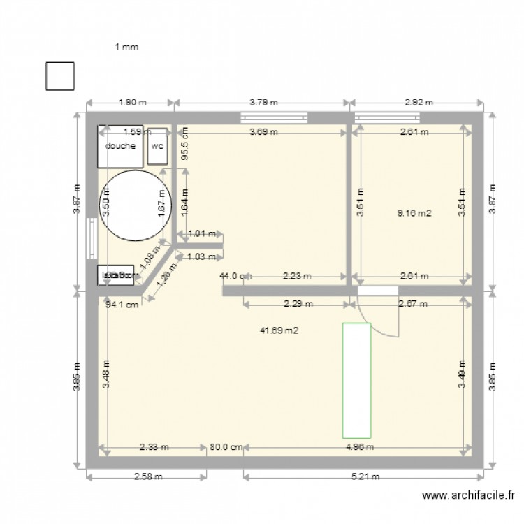 19 bis gary. Plan de 0 pièce et 0 m2