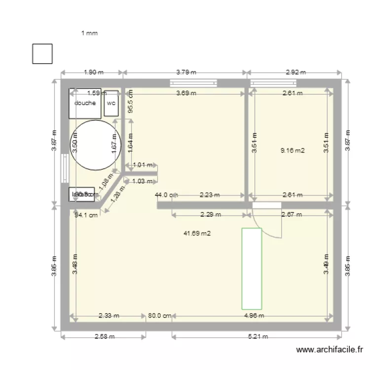 19 bis gary. Plan de 