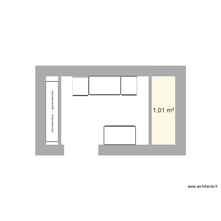 dressing BRU. Plan de 