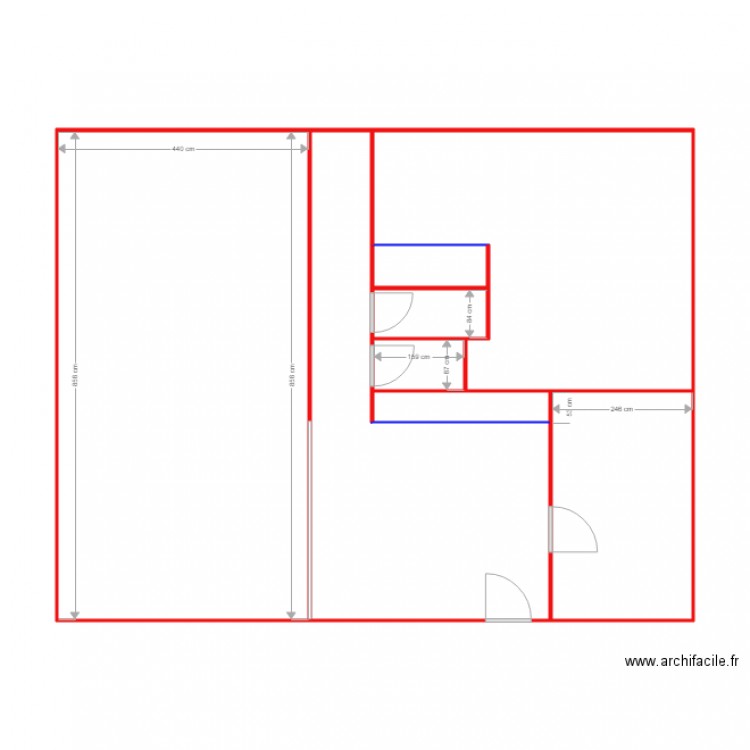 ANDRIEU VIALA. Plan de 0 pièce et 0 m2