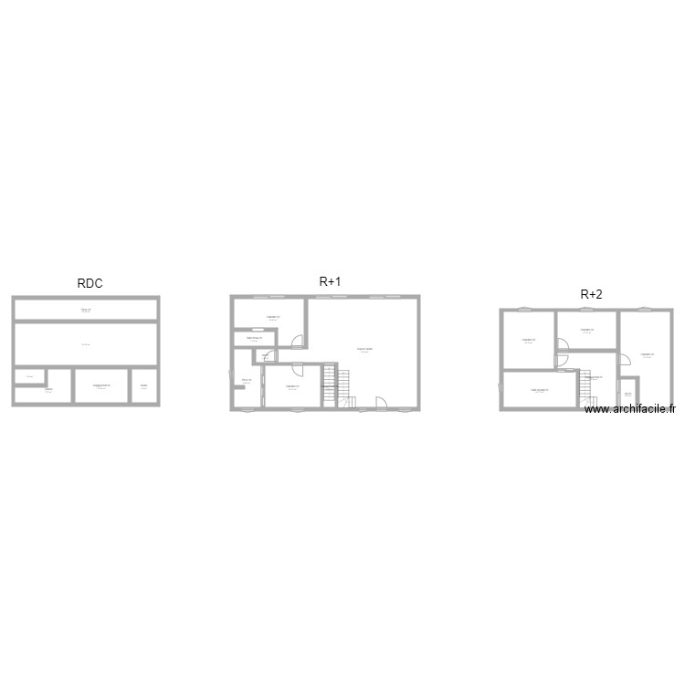 350601036. Plan de 19 pièces et 264 m2