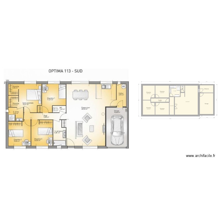 maison4. Plan de 0 pièce et 0 m2