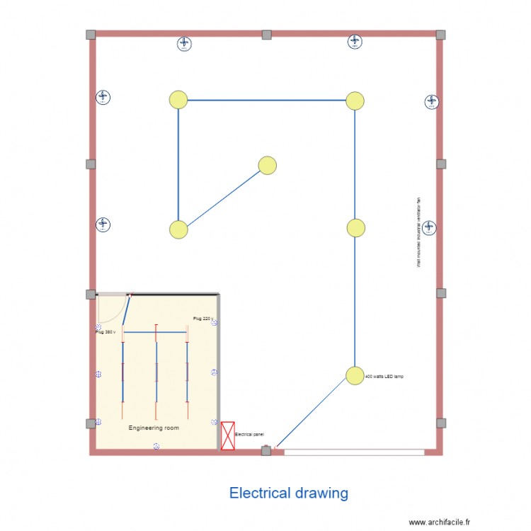electrical design positions. Plan de 0 pièce et 0 m2