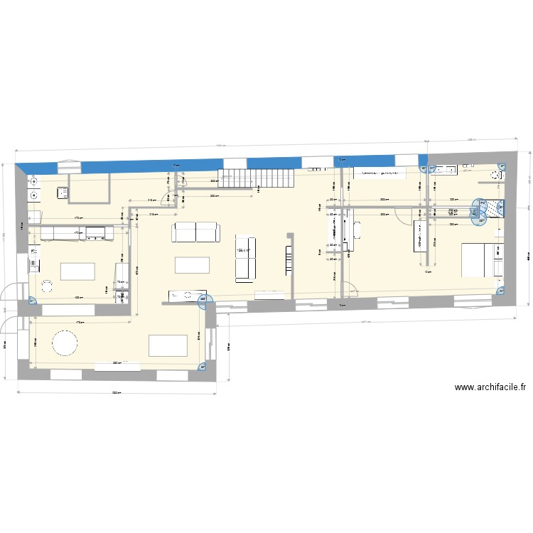 Dourdan 2 nvelle sdb. Plan de 0 pièce et 0 m2