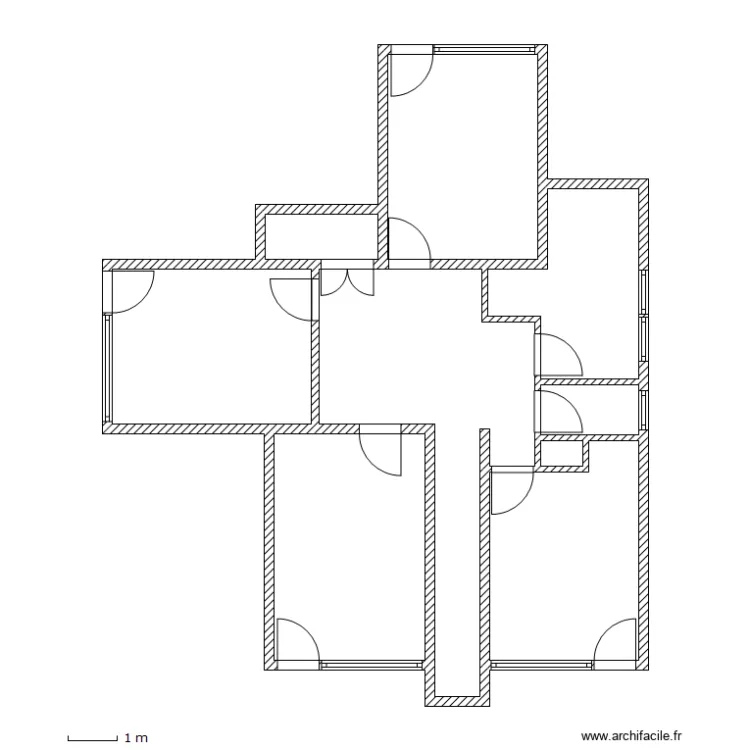 EHRHARDT - SELESTAT - ETAGE. Plan de 