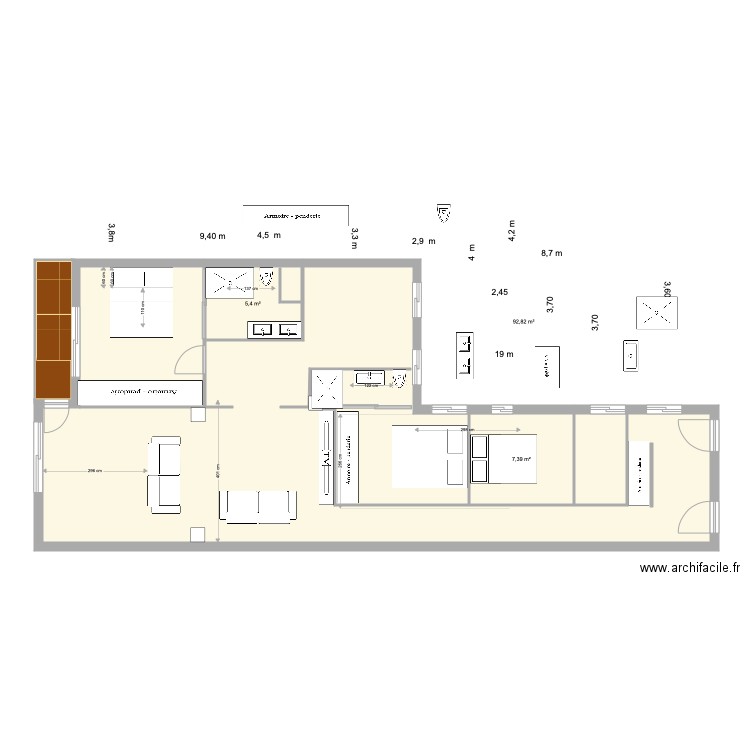 lagasca 27 estado ref2. Plan de 0 pièce et 0 m2