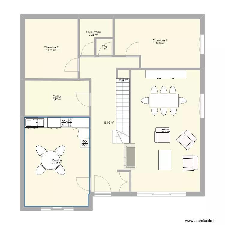 MAison 2. Plan de MAison 2. Plan de