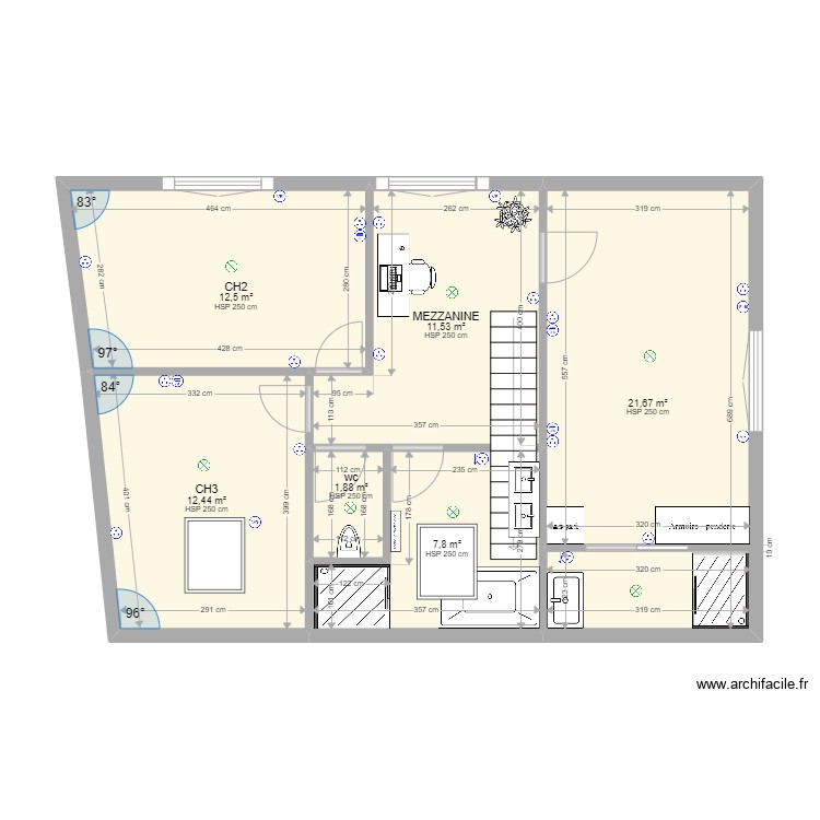 R+1 elec. Plan de 0 pièce et 0 m2
