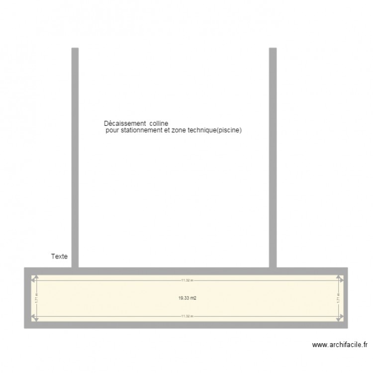 meison crète. Plan de 0 pièce et 0 m2