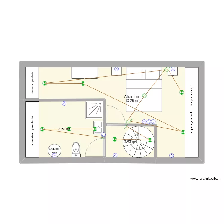 vigna pigna etage. Plan de vigna pigna etage. Plan de
