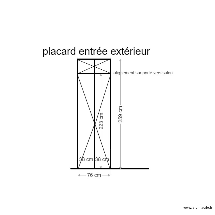 placard entrée alistair intérieur. Plan de 0 pièce et 0 m2