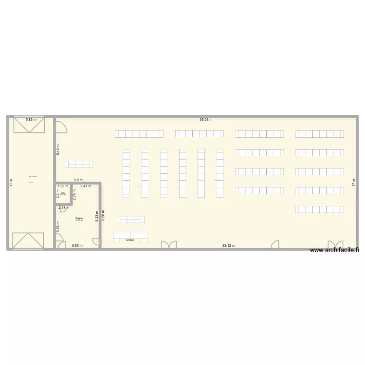 PLAN LAPALISSE. Plan de 