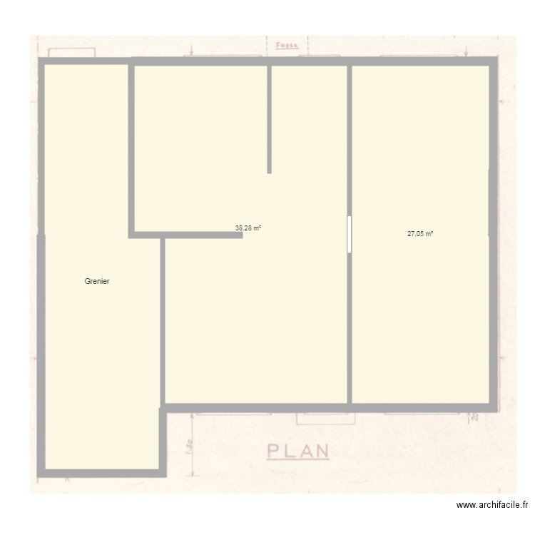 Maison. Plan de 0 pièce et 0 m2