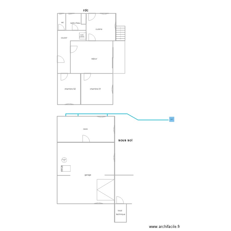 charie ass. Plan de 0 pièce et 0 m2