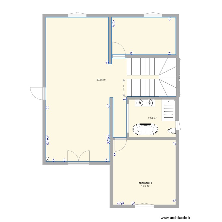 projet. Plan de 0 pièce et 0 m2