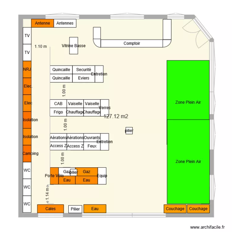 Chambery V2. Plan de 