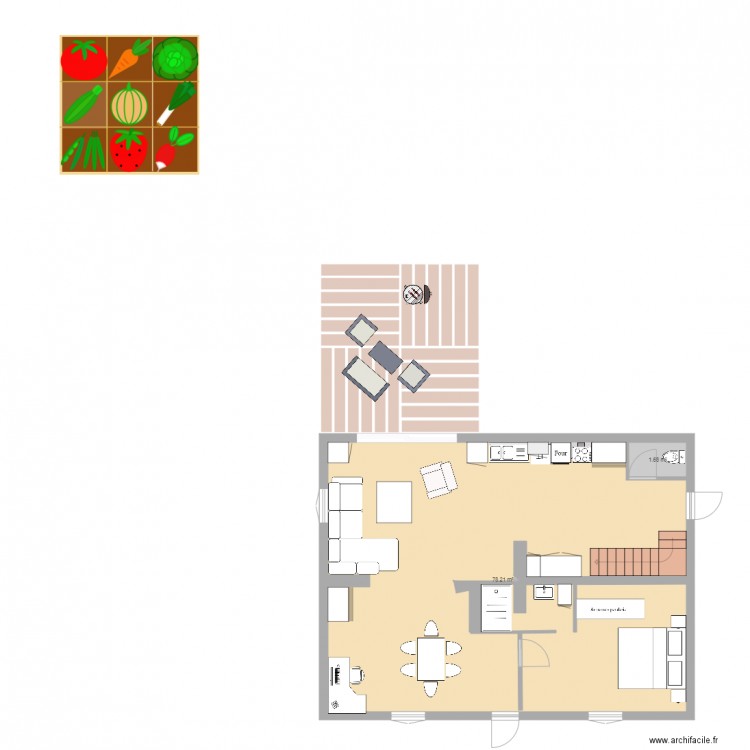woel. Plan de 0 pièce et 0 m2
