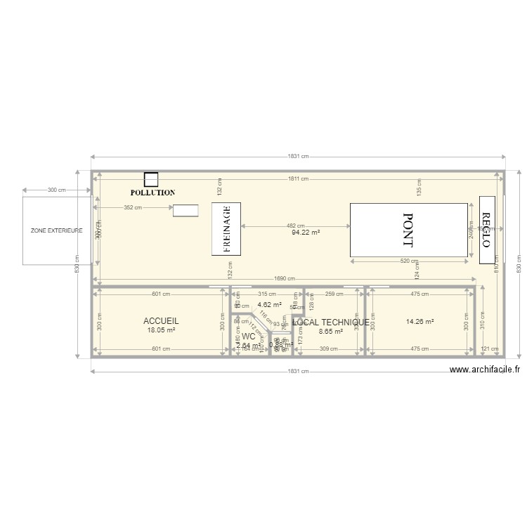 82ABLA. Plan de 0 pièce et 0 m2