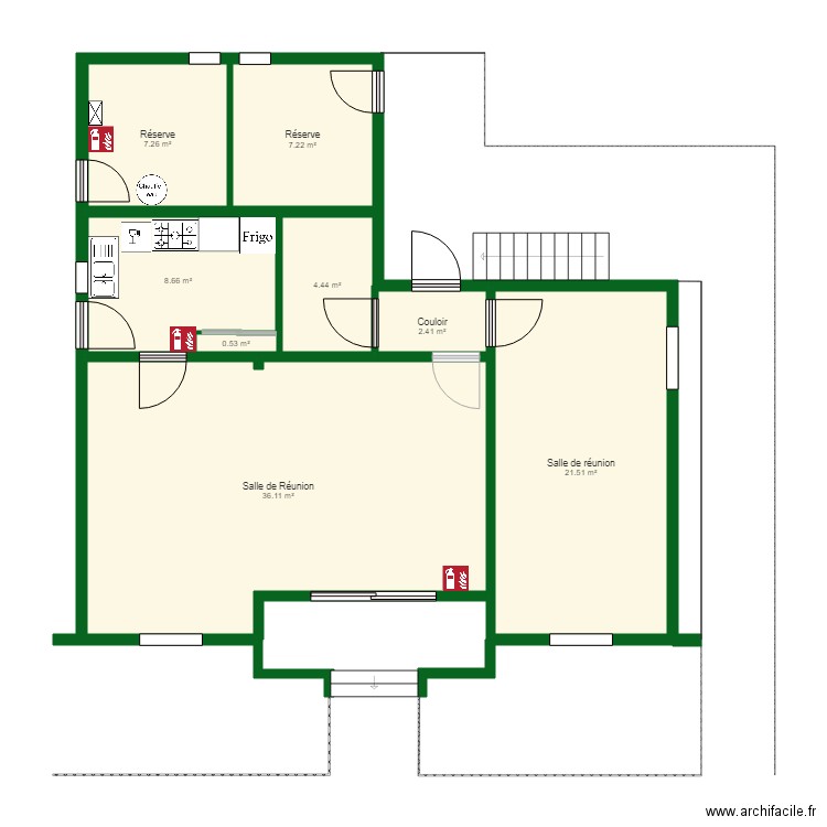 Associations. Plan de 0 pièce et 0 m2