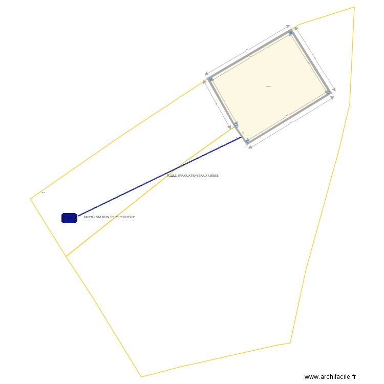 MICRO STATION. Plan de 0 pièce et 0 m2