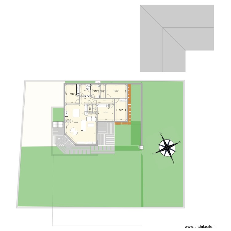 plan maison rozier sous sol. Plan de 0 pièce et 0 m2