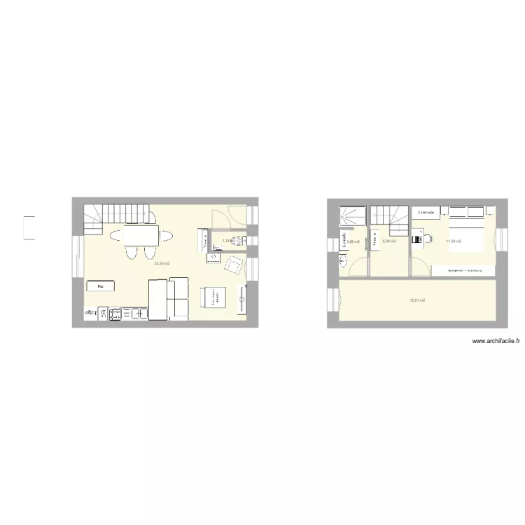 plan appart PG 6. Plan de 