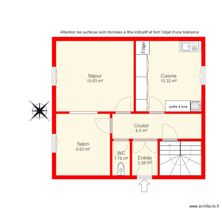 BI 4798 RDC. Plan de 0 pièce et 0 m2