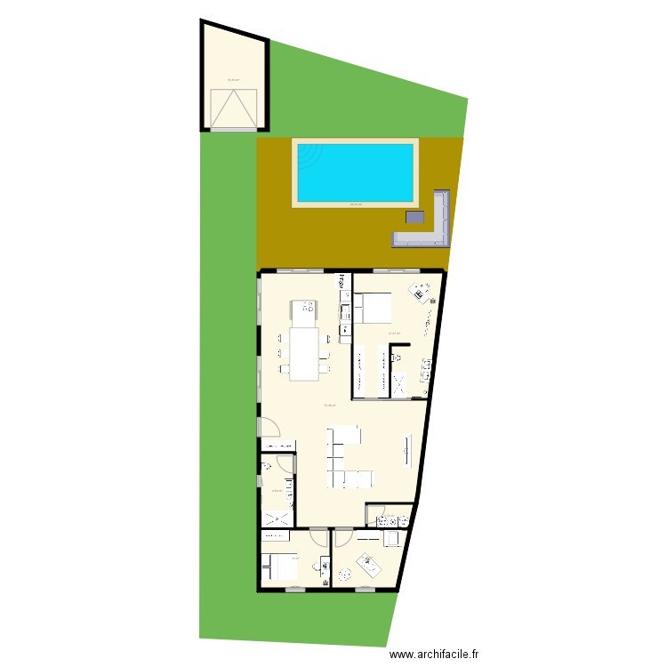 plan échillais V2 Jamel . Plan de 0 pièce et 0 m2