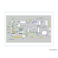 Ferme de Romont plan &eacute;lectrique