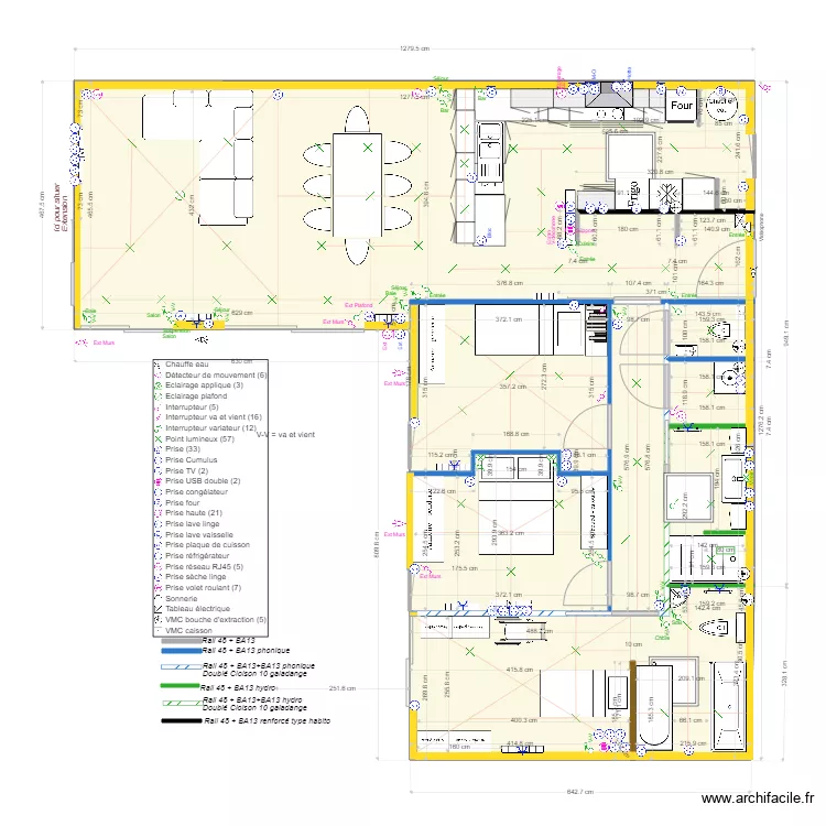 Plan D&eacute;fintif Partie Existante Actualis&eacute; 030620. Plan de 
