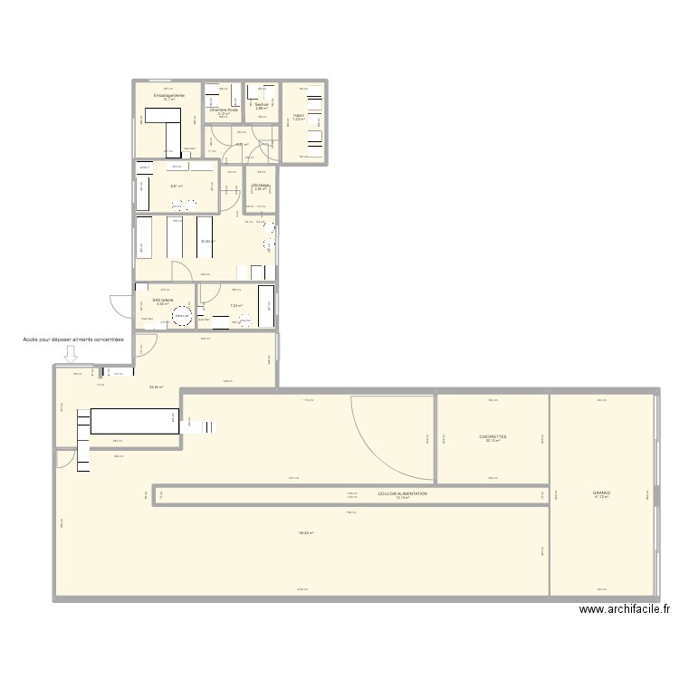 treve 2. Plan de 15 pièces et 328 m2