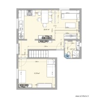 Plan appartement 1er étage travaux 2