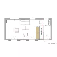 Salon et entr&eacute;e V3 respect ferme