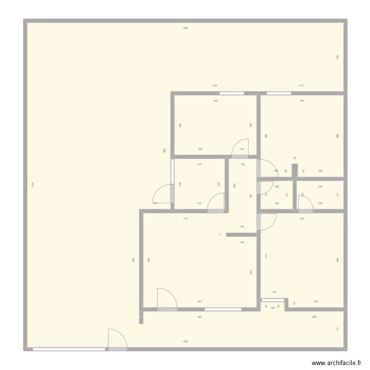 0-Plan Villa Elisabeth. Plan de 8 pièces et 231 m2