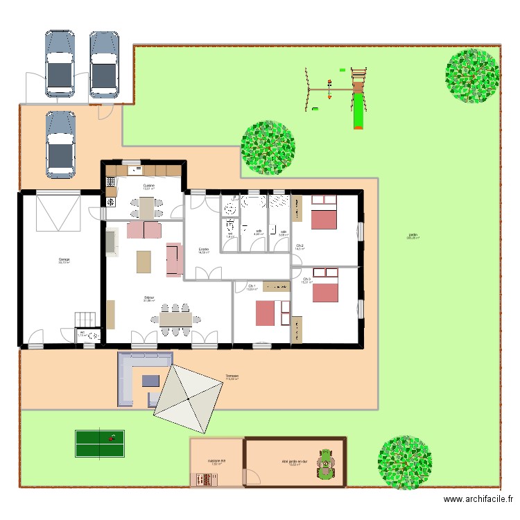 BOGGIO. Plan de 16 pièces et 589 m2