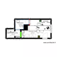 PROJET LOGE CHENNEVIERES AMENAGEMENT 4 SANS DOUCHE