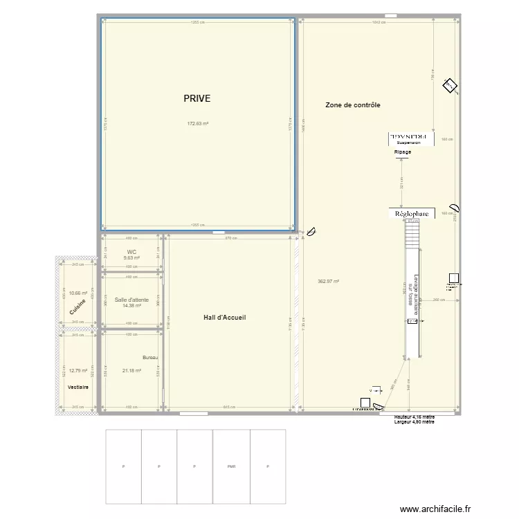 CCT CL Perpignan. Plan de 