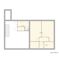 plan etage salon